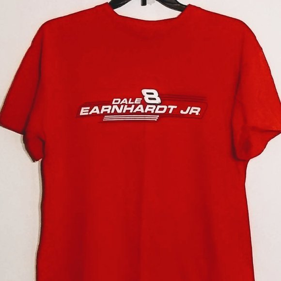 Vintage Winners Circle Tee Shirt‎ NASCAR Dale Earnhardt Jr. Red Size Large - Picture 3 of 6
